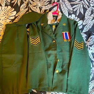 Woman’s military costume